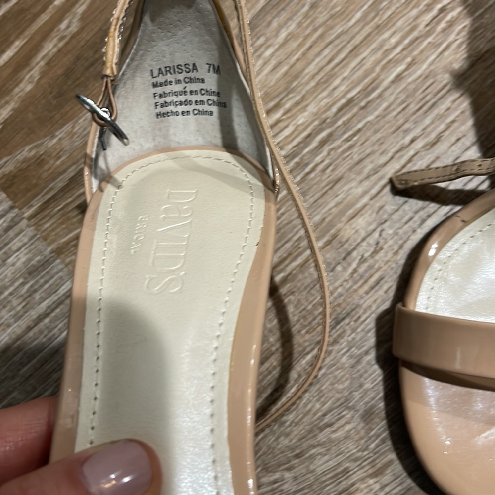 Nude strappy heels - Picture 2 of 3